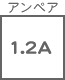 ヒューズ関連 アンペア 1.2A