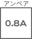 ヒューズ関連 アンペア 0.8A