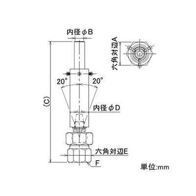 カクダイ キャンドルジェット 施設用噴水 呼び13×5 傾斜角20° 流量16L/分 高さ1.7m  5383-13×5 画像3