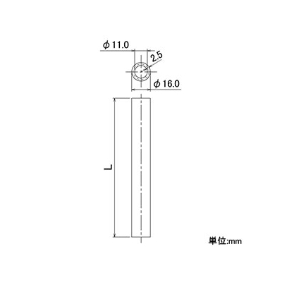 カクダイ リサールホース スリムタイプ 散水・屋外冷却用 内径11×外径16mm 長さ10m シルバー  597-510-10 画像3