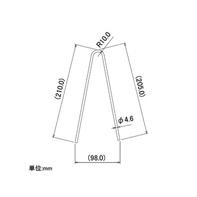 カクダイ 固定金具 ポーラスパイプ・ウォータースプレイパイプ・ドリップチューブ用  575-571 画像2