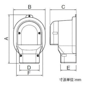 パナソニック 《スッキリダクト》 壁面取出しカバーPタイプ 排じん&換気機能付エアコン用 60型 ブラウン  DAS2604A 画像5