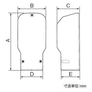 パナソニック 《スッキリダクト》 壁面取出しカバー 60型 アイボリー  DAS260W 画像3