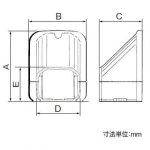 パナソニック 《スッキリダクト》 コーナーカバー 60型 アイボリー  DAS7060W 画像4