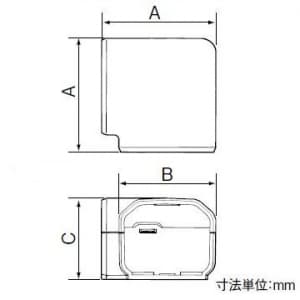 パナソニック 《スッキリダクト》 フラットエルボ 室内用 60型 アイボリー  DAS31607W 画像3