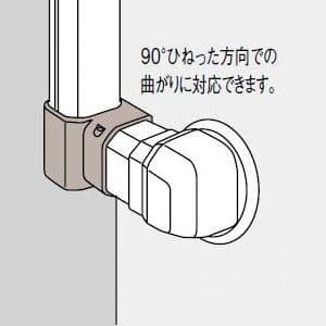 パナソニック 《スッキリダクト》 ツイストジョイント 60型 ブラウン  DAS3460A 画像2