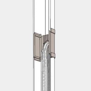 パナソニック 《スッキリダクト》 分岐用ジョイント 100型 アイボリー  DAS5210W 画像2