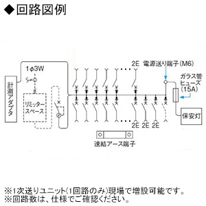 パナソニック 住宅分電盤 《スマートコスモ》 マルチ通信型 あんしん機能付 保安灯搭載 14+1 主幹50A  BHM35141L 画像2