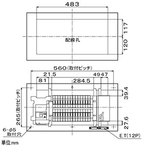 パナソニック 住宅用分電盤 《コスモパネル》 エコキュート・IH対応 露出・半埋込両用形 30+2 主幹50A リミッタースペースなし フリースペース付  BQEF85302B2 画像4