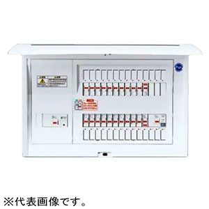 パナソニック 住宅用分電盤 《コスモパネル》 太陽光発電システム(40A)・エコキュート・電気温水器・IH対応 露出・半埋込両用形 6+3 主幹50A リミッタースペースなし  BQE8563M3