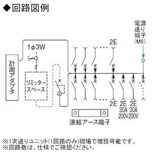 パナソニック 住宅分電盤 《スマートコスモ》 マルチ通信型 省エネ対応 エコキュート・電気温水器(分岐タイプ)・IH対応 10+1 主幹40A  BHM34101B3 画像2