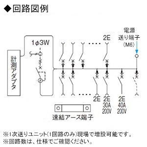 パナソニック 住宅分電盤 《スマートコスモ》 マルチ通信型 省エネ対応 電気温水器(分岐タイプ)・IH対応 9+1 主幹50A  BHM8591B4 画像2