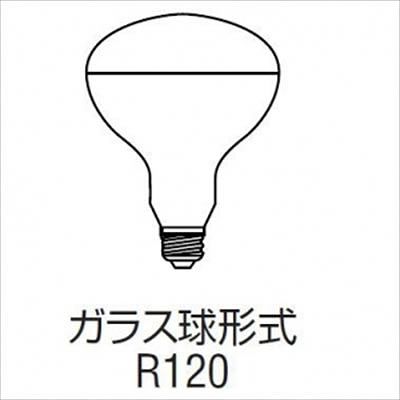 岩崎電気 屋外投光用アイランプ 散光形 110V 150W形 E26口金  RF110V135WH 画像2