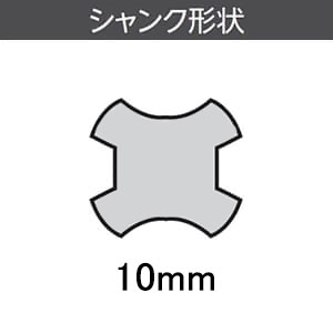 ユニカ 多機能コアドリルエアコン工事用セット(VFA) クリアケースセット 《UR21》 SDSシャンク 口径65mm シャンク径10mm  UR21-VFA065SD 画像3