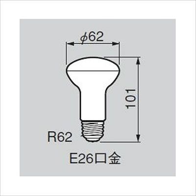 アサヒ  R62E26110V60Wフロスト