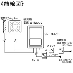 パナソニック 換気用リレ?ユニット 三相200V 制御容量10A以下  FY-RUT10 画像3