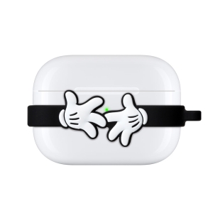 PGA AirPods Pro用 シリコンバンド [ミッキーマウス]  PG-DAPPSB01MKY 画像3