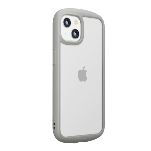 PGA iPhone 13用 ガラスタフケース ラウンドタイプ グレー  PG-21KGT02GY 画像6