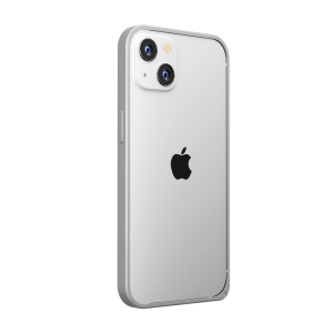 PGA iPhone 13用 アルミバンパー シルバー  PG-21KBP03SV 画像6