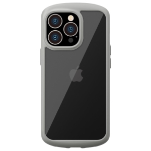 PGA iPhone 13 Pro用 ガラスタフケース ラウンドタイプ グレー  PG-21NGT02GY 画像4