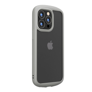 PGA iPhone 13 Pro用 ガラスタフケース ラウンドタイプ グレー  PG-21NGT02GY 画像6