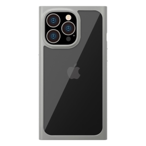 PGA iPhone 13 Pro用 ガラスタフケース スクエアタイプ グレー  PG-21NGT06GY 画像4