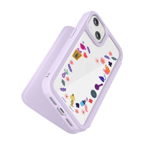 PGA iPhone 13用 ガラスフリップケース [アリス]  PG-DGF21K05ALC 画像6