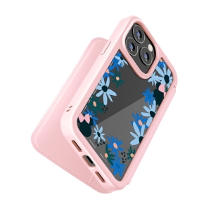 PGA iPhone 13 Pro用 ガラスフリップケース [ミニーマウス]  PG-DGF21N02MNE 画像6