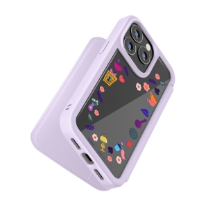 PGA iPhone 13 Pro用 ガラスフリップケース [アリス]  PG-DGF21N04ALC 画像6