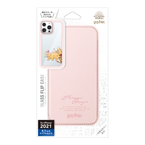 PGA iPhone 13 Pro用 ガラスフリップケース [ハリー・ポッター]  PG-WGF21N03HAP 画像2