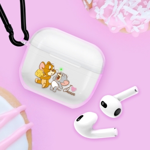 PGA AirPods 第3世代用 抗菌ソフトケース [トムとジェリー/チーズ]  PG-WAP3TP02TAJ 画像3