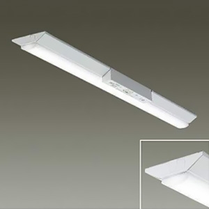 DAIKO 非常用LED長形ベースライト 40形 直付形 幅150mm 2500lmクラス FHF32形定格出力型×1灯相当 非調光 昼白色 LZE-93061XW+LZA-92820W