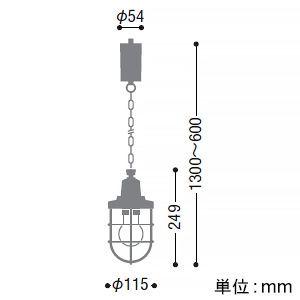 コイズミ照明 LEDペンダントライト プラグタイプ 白熱球40W相当 非調光 電球色 オフホワイト  AP51145 画像2