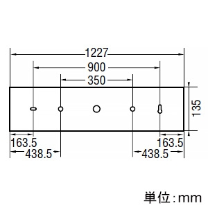 コイズミ照明 高天井用LEDブラケットライト FHF32W×2灯相当 上下配光切替 非調光 電球色 グレイッシュウッド色木目柄  AB52394 画像2