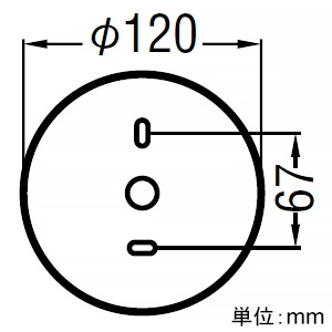 コイズミ照明 LED小型シーリングライト 白熱球60W相当 非調光 温白色 ランプ付  AH50216L 画像2