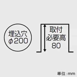 コイズミ照明 LED一体型ペンダントライト 《Revea》 埋込取付タイプ φ1000mmタイプ 白熱球100W×3灯相当 埋込穴φ200mm 調光 電球色 ランプ付 マットファインホワイト  AP54253 画像2