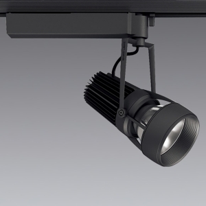 遠藤照明 LEDスポットライト プラグタイプ D300タイプ CDM-T70W相当 広角配光 無線調光 ナチュラルホワイト(4200K) 黒  EFS5372B
