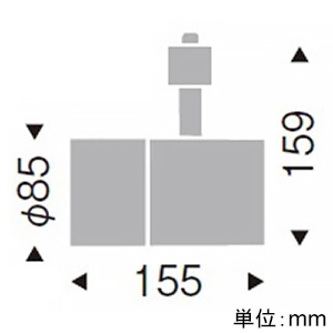 遠藤照明 LEDグレアレススポットライト ロングフード プラグタイプ 2400TYPE CDM-T70W相当 中角配光 非調光 ナチュラルホワイト(4200K) 演色Ra83  ERS5888WA 画像2