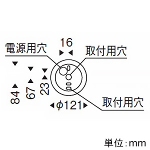 遠藤照明 LEDペンダントライト フレンジタイプ 透明白熱球30W形×1相当 調光対応 E26口金 ランプ別売 巾φ320mm 白  ERP7441WA 画像2