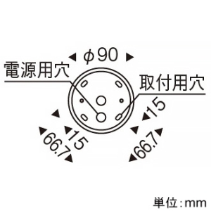 遠藤照明 【受注生産品】LEDペンダントライト フレンジタイプ 透明白熱球30W形×1相当 調光対応 E26口金 ランプ別売 クリア  ERP7418CA 画像2