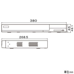 マザーツール 16chハードディスクネットワークビデオレコーダー 12TB  NVR-W16-12TB 画像4