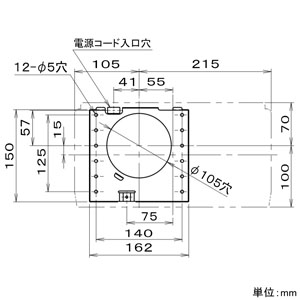 パナソニック パイプファン 《Q-hiファン》 10畳用 壁掛形 同時給排 常時換気タイプ クリスタルホワイト  FY-10V-W 画像3