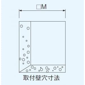 パナソニック 一般・台所・事務所・居室用換気扇 専用部材 スライド取付枠 20cm用 コンクリート住宅 FD付屋外フード取付用  FY-KDS20 画像4