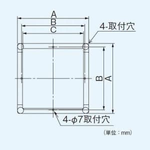 パナソニック 一般・台所・事務所・居室用換気扇 専用部材 屋外フード 30cm用 ステンレス製 深形 着脱網取付可能  FY-HXL301 画像3