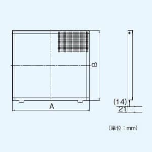 パナソニック 一般・台所・事務所・居室用換気扇 専用部材 着脱網 防虫網 20cm用 ステンレス製  FY-NEX20 画像2