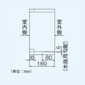 パナソニック 一般・台所・事務所・居室用換気扇 専用部材 不燃枠 20cm用 組立式  FY-KYA202 画像3