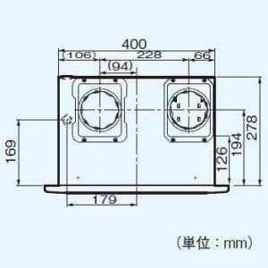 パナソニック 気調・熱交換形換気扇 天井埋込形 標準形 ルーバー別売タイプ  FY-15ZB3 画像2