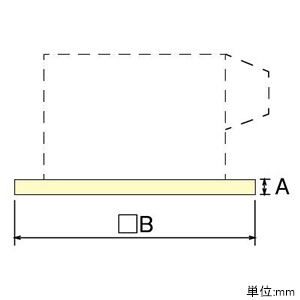 パナソニック ルーバー 天井埋込形換気扇用 樹脂製 フルフラット L26タイプ □413mm ホワイト  FY-27L26 画像2