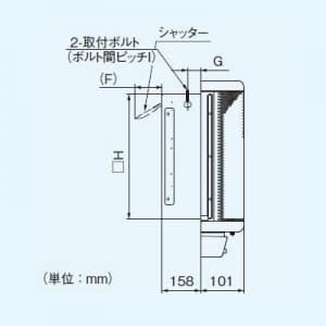 パナソニック インテリア形有圧換気扇 低騒音・自動運転形 温度センサー付 インテリアメッシュタイプ  FY-30LST 画像2