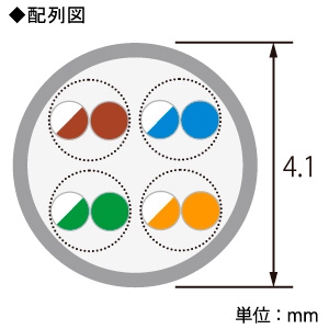 ELECOM LANケーブル スリムタイプ CAT8対応 ヨリ線 ツメ折れ防止タイプ シールド付 長さ2m  LD-OCTST/BM20 画像2